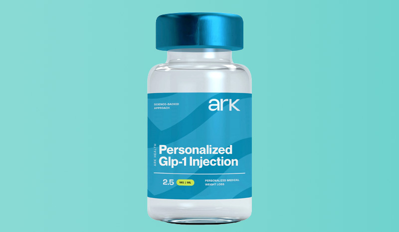 Ark GLP-1 reviews — 2026 verdict on tryark.com Ark direct-to-consumer telehealth weight loss platform with clean modern minimalist single-vertical GLP-1-only product positioning, Compounded Semaglutide and Compounded Tirzepatide subcutaneous injectable formulations dispensed via FDA-registered Section 503A and Section 503B compounding pharmacy partners, transparent published pricing on landing page no quiz gating before disclosure, free intake medical consultation included no separate clinician fee, board-certified U.S. licensed clinicians with 24-48 hour asynchronous review, HSA FSA eligible at checkout Letter of Medical Necessity available, free shipping discreet unbranded packaging, all 50 states subject to state-specific licensure rules