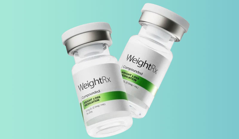 WeightRx GLP-1 reviews — 2026 verdict on home.weightrx.com WeightRx direct-to-consumer telehealth weight loss platform with weight-prescription-focused brand positioning emphasizing the Rx dimension of weight management, Compounded Semaglutide and Compounded Tirzepatide subcutaneous injectable formulations dispensed via FDA-registered Section 503A and Section 503B compounding pharmacy partners, transparent published pricing on landing page no quiz gating, free intake medical consultation, board-certified U.S. licensed clinicians with 24-48 hour async review, HSA FSA eligible Letter of Medical Necessity available, free shipping discreet unbranded packaging, all 50 states subject to state-specific licensure