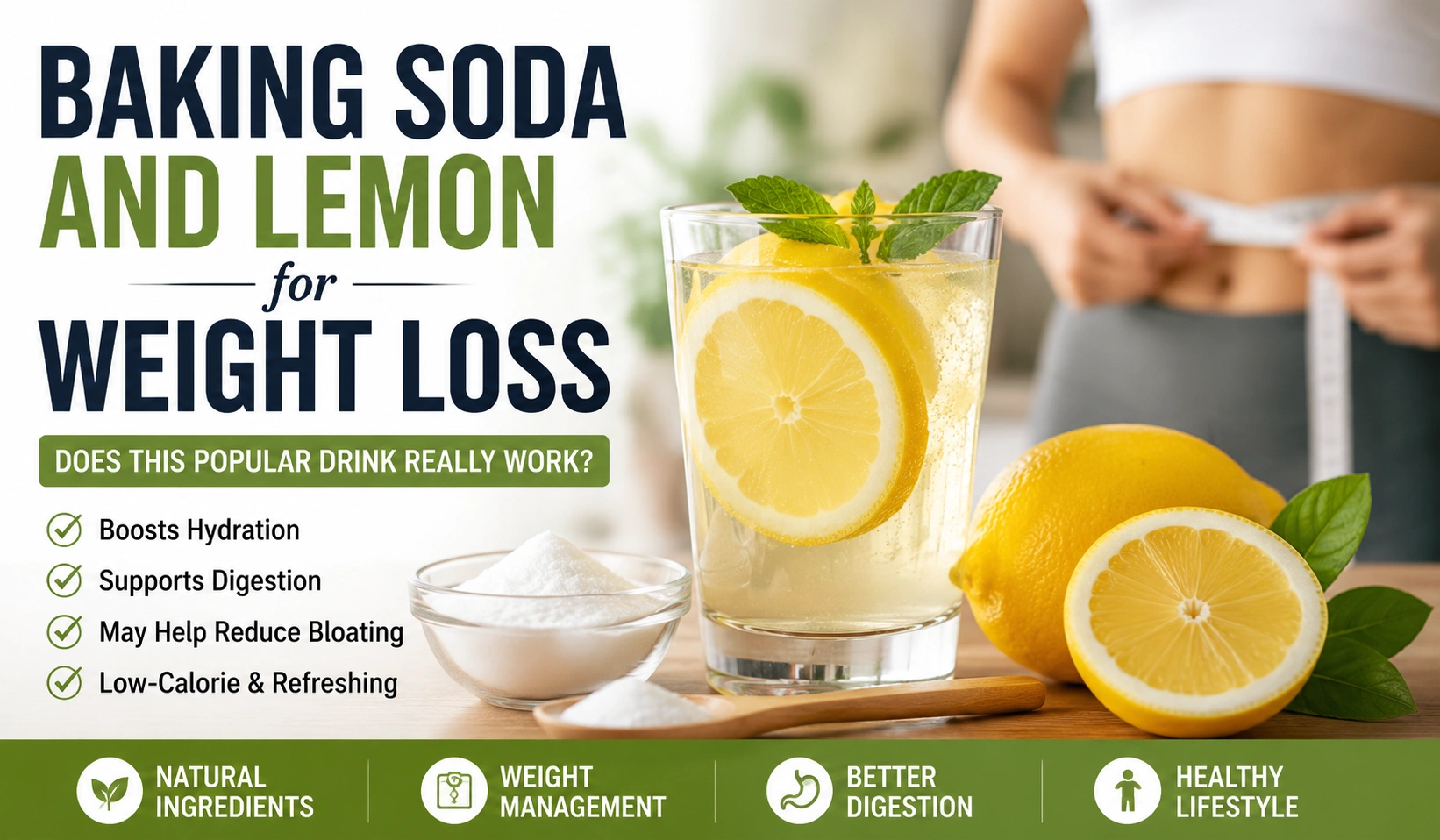 Baking Soda and Lemon for Weight Loss