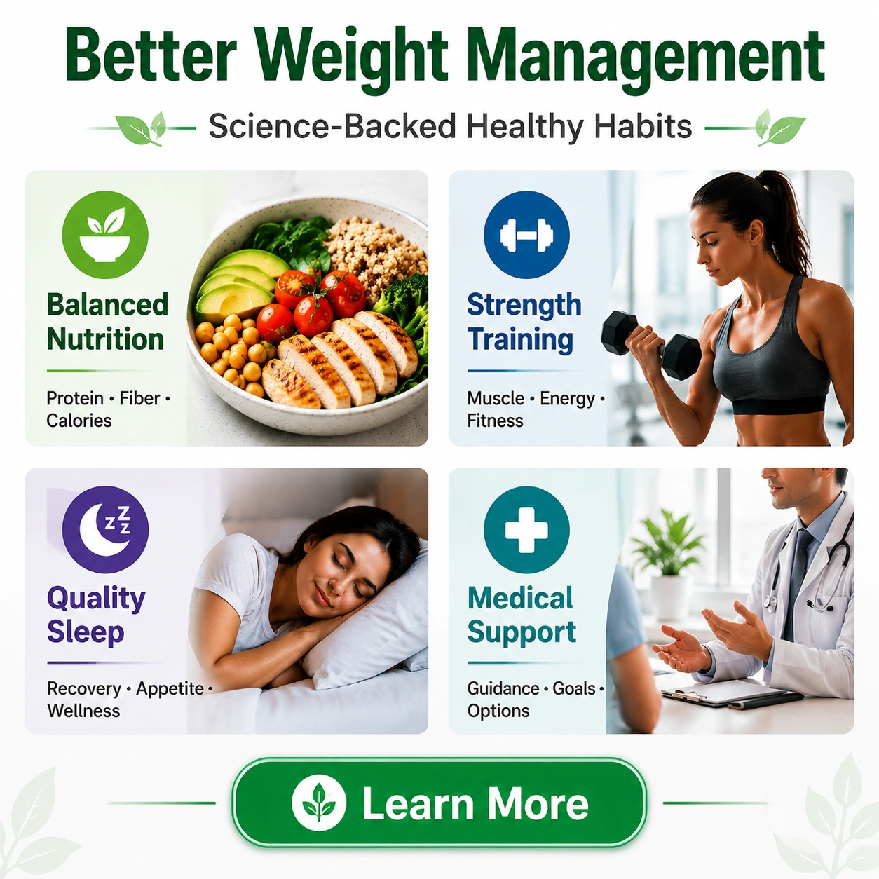 Better-Supported Approaches for Weight Management