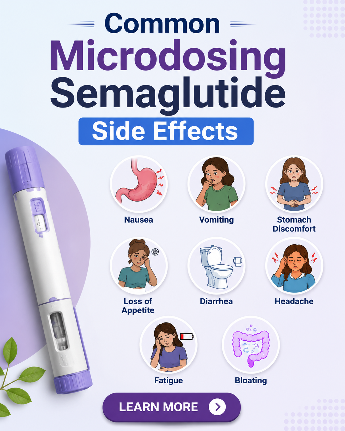 Common Microdosing Semaglutide Side Effects