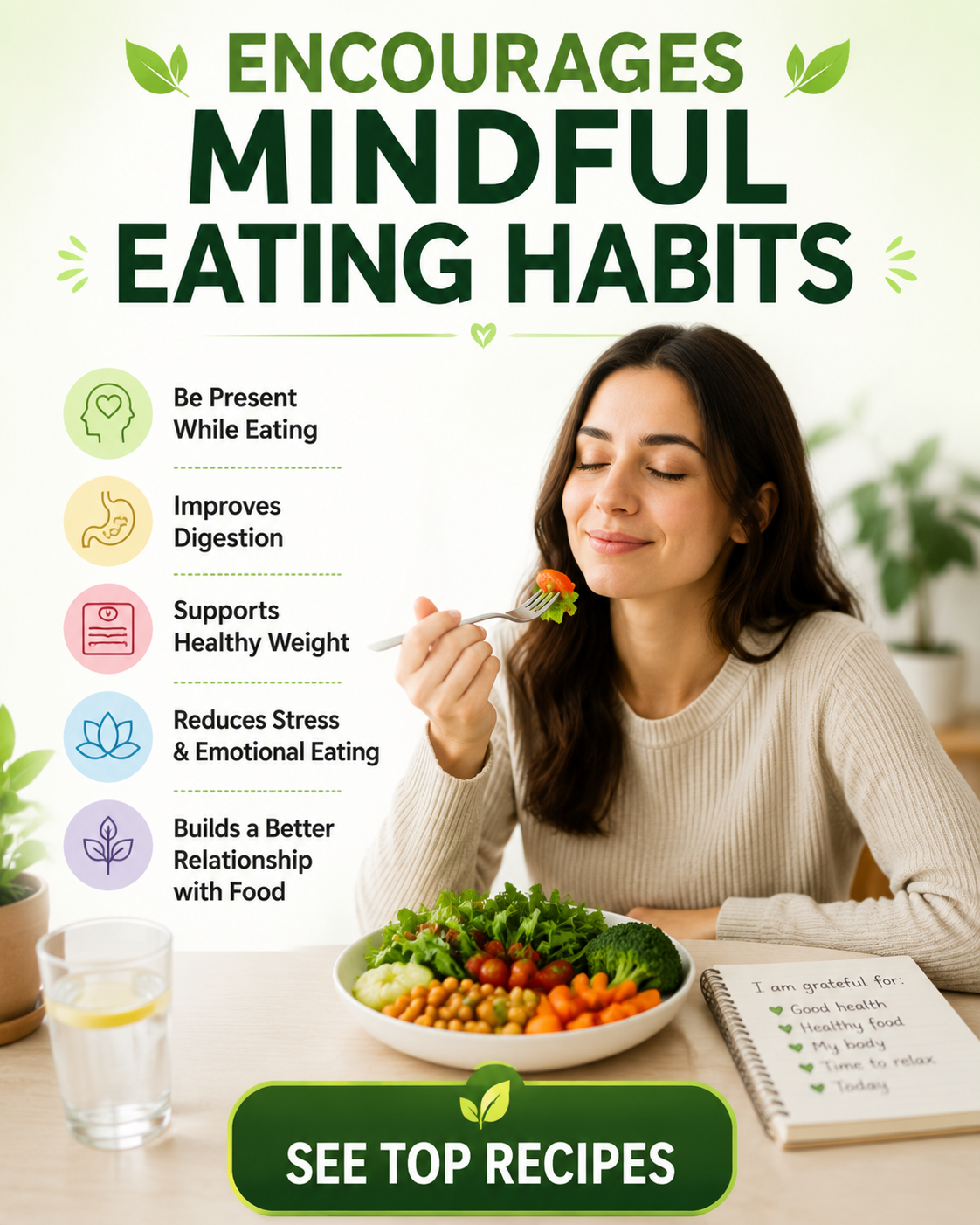 Encourages Mindful Eating Habits