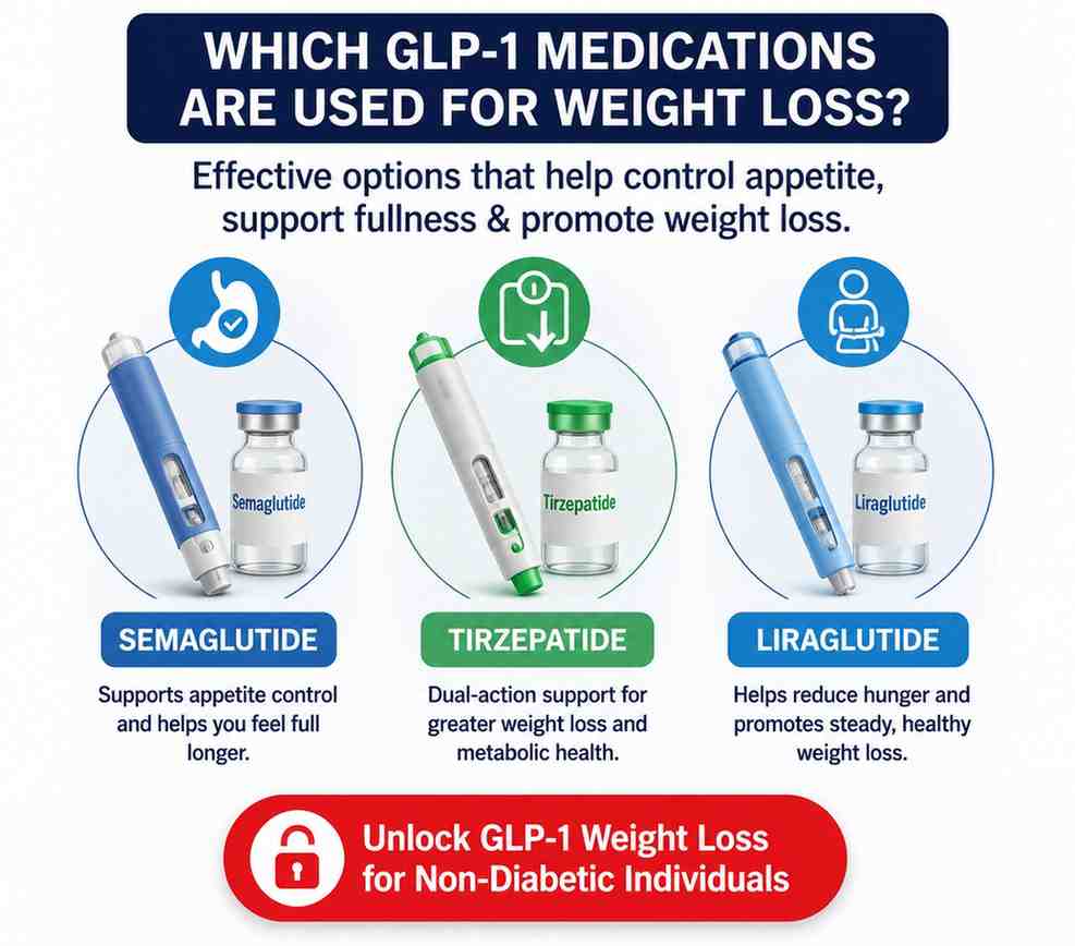 GLP-1 weight loss Non Diabetic medication