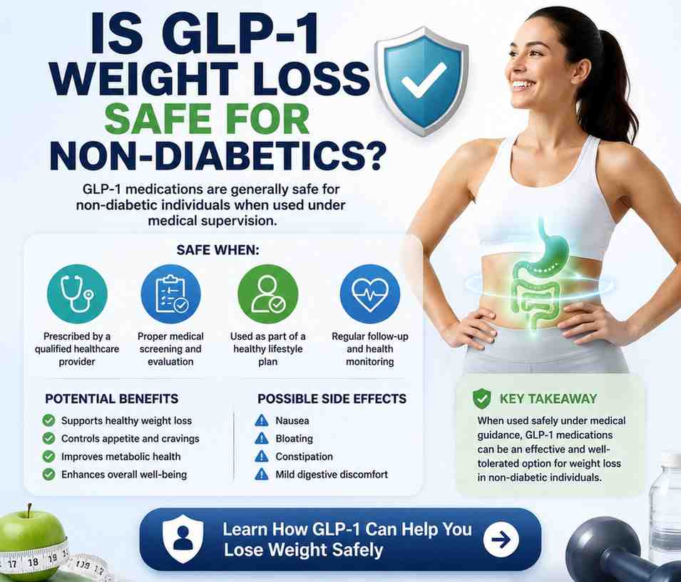 GLP-1 weight loss Non Diabetic safe