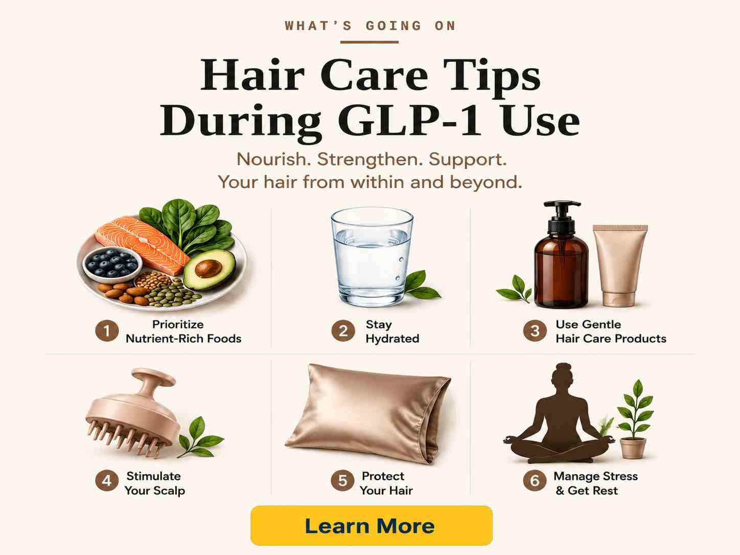 Hair Care Tips During GLP-1 Use