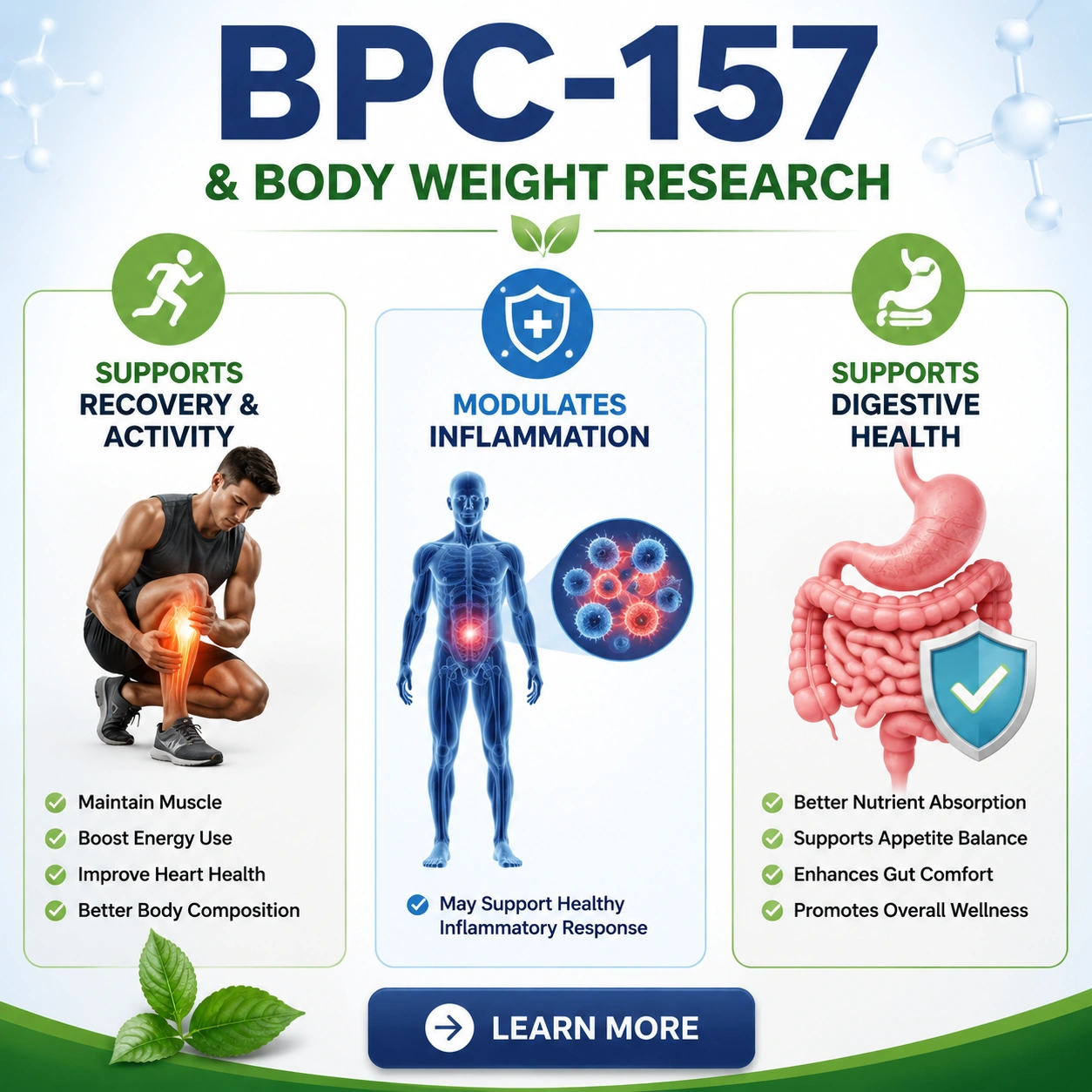 How BPC-157 May Be Connected to Body Weight Research