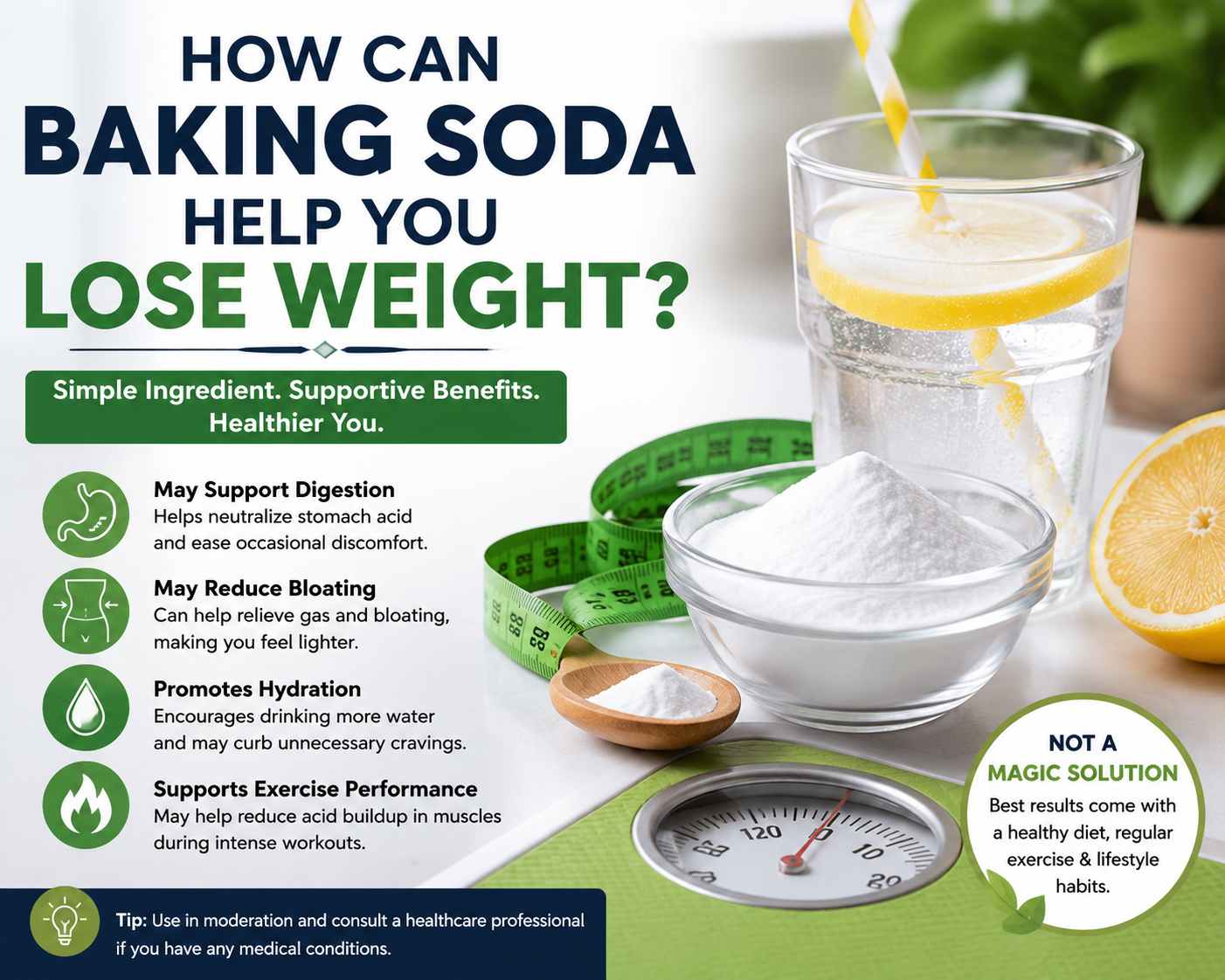 How Can Baking Soda Help You Lose Weight