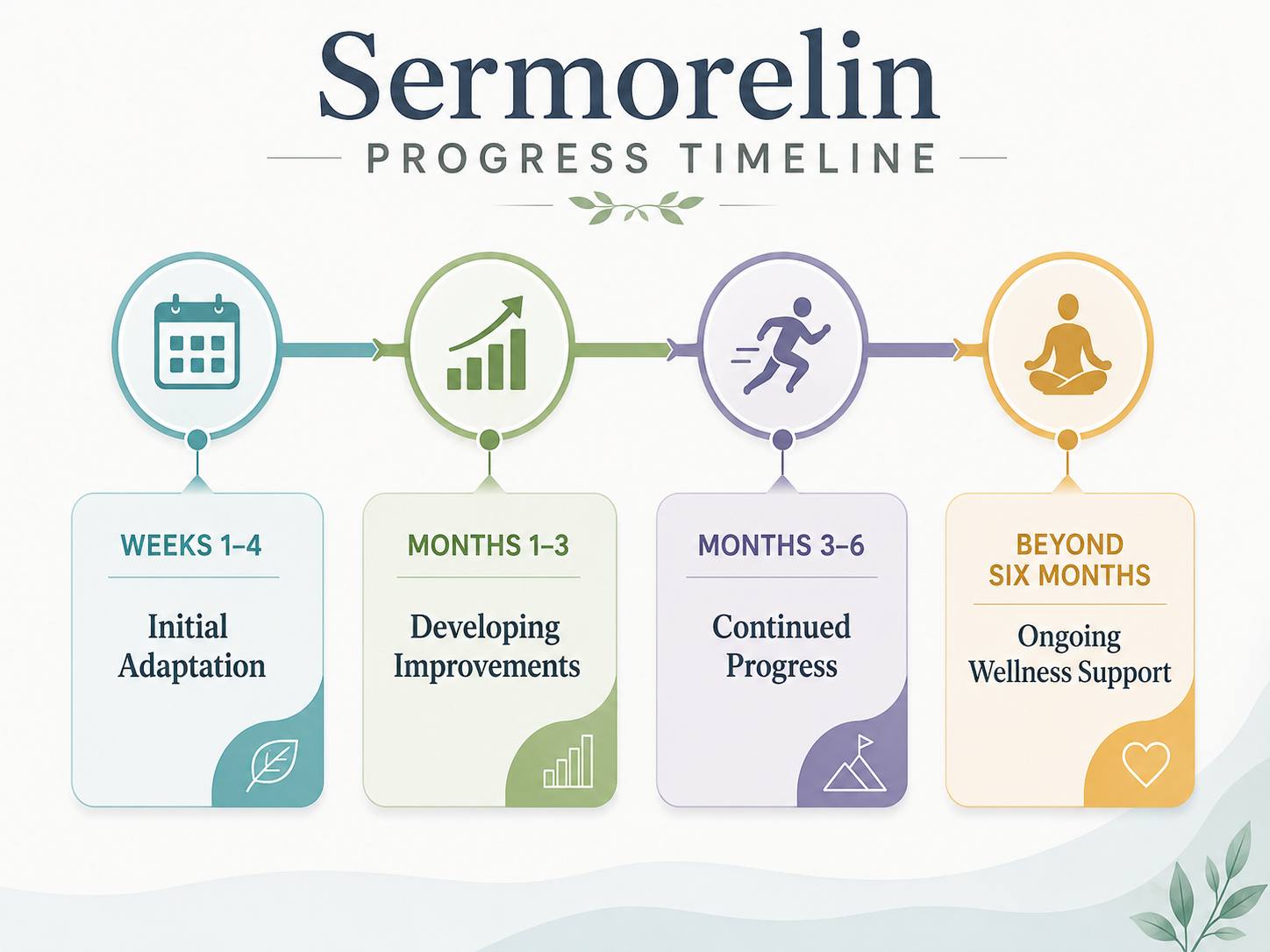 Sermorelin progress timeline