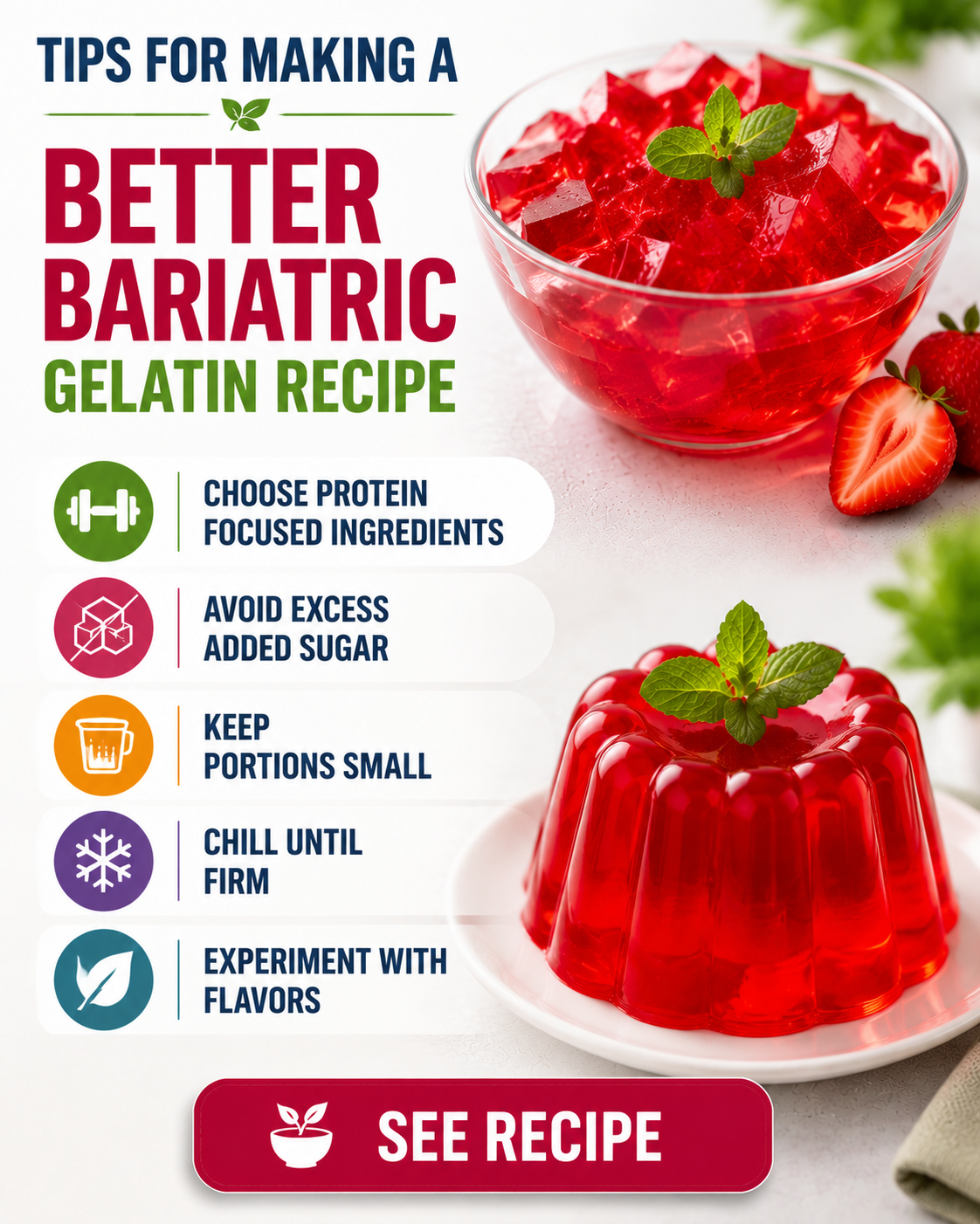 Tips for Making a Better Bariatric Gelatin Recipe