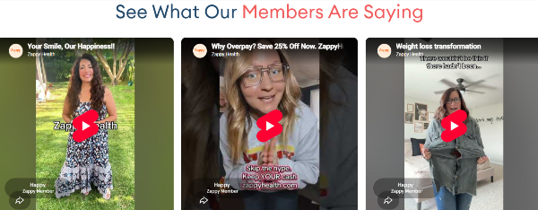 Zappy Sermorelin customer reviews.