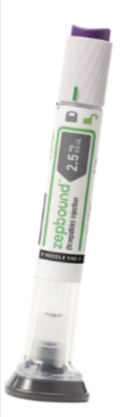Zepbound Vial (Tirzepatide GLP-1GIP)
