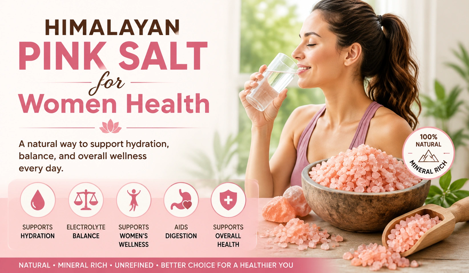 himalayan pink salt for women health