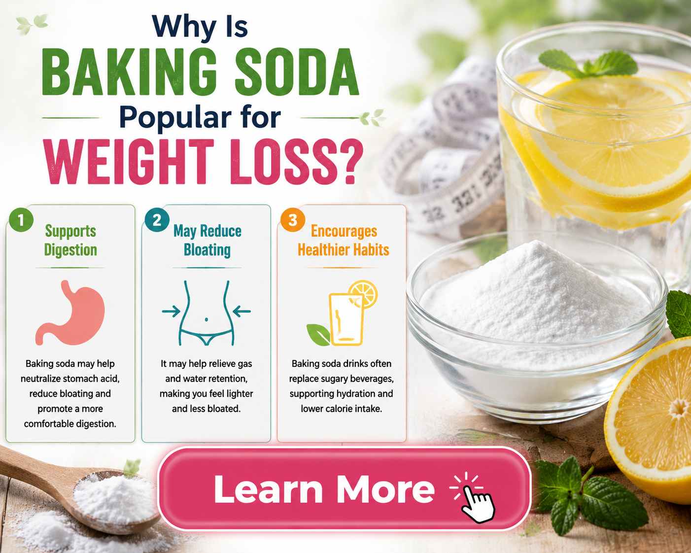 how can baking soda help you lose weight why