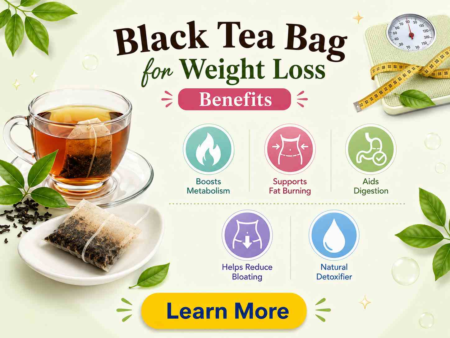 Black Tea Bag Benefits for Weight Loss - Benefits