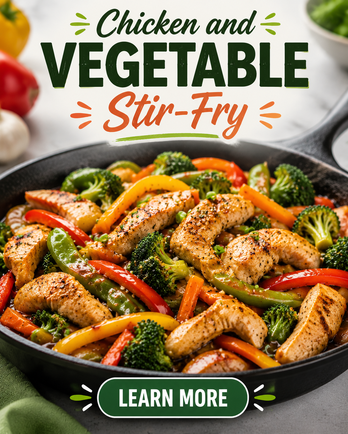 Chicken and Vegetable Stir-Fry