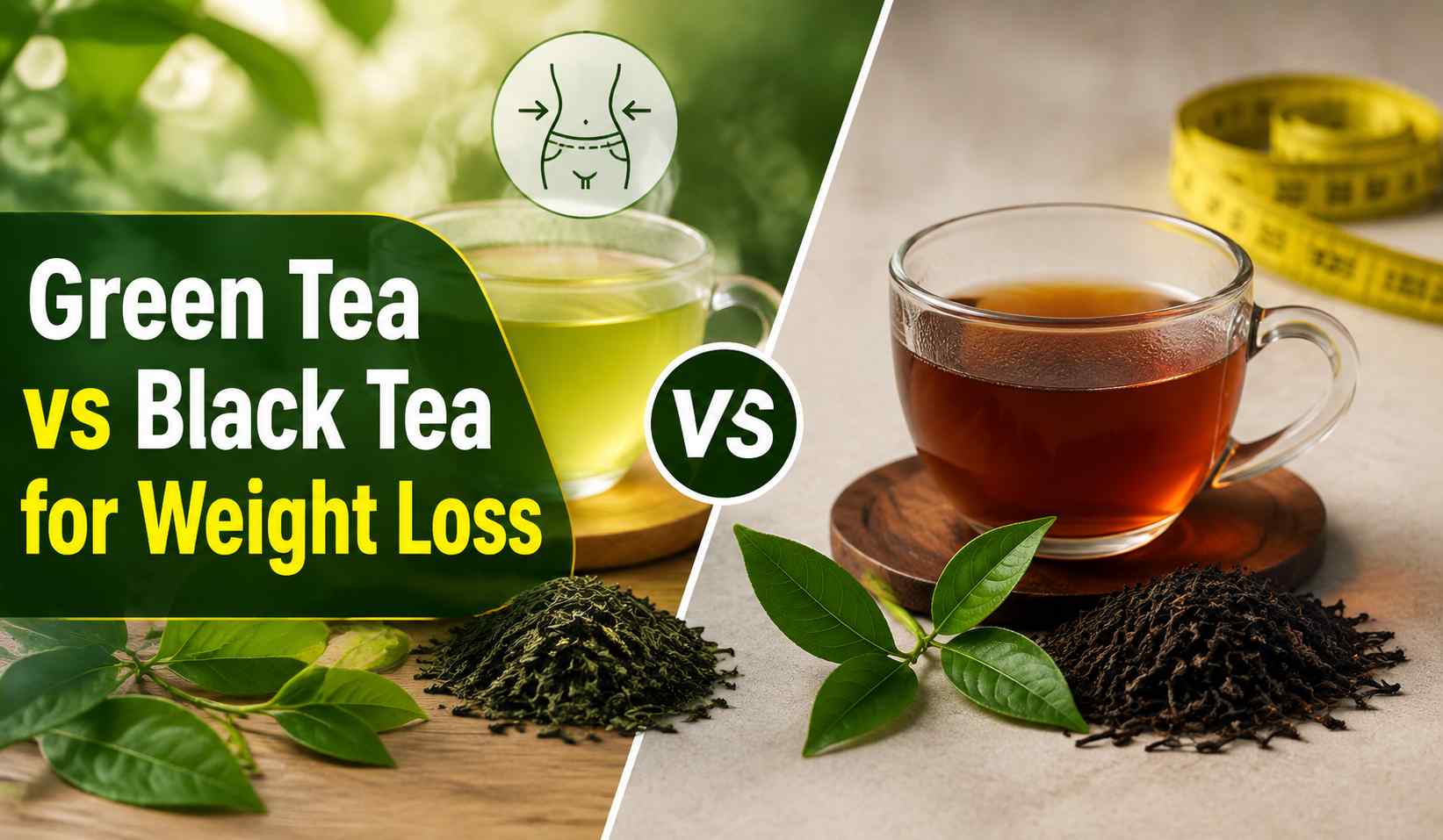 Green Tea Vs Black Tea for Weight Loss