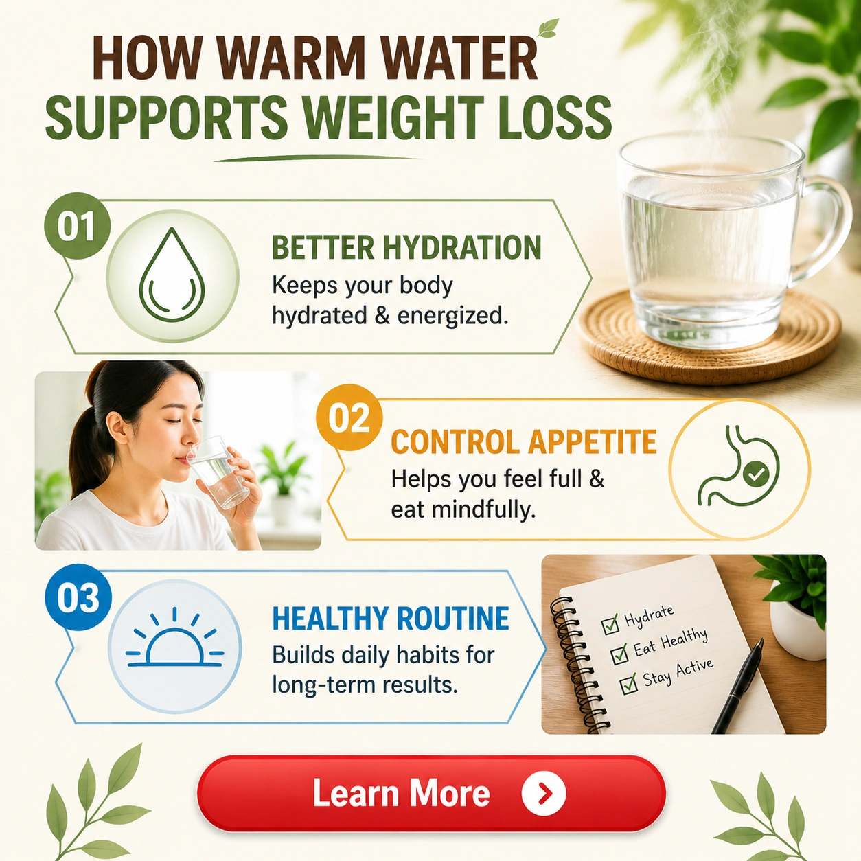 How Does Warm Water Support Weight Loss