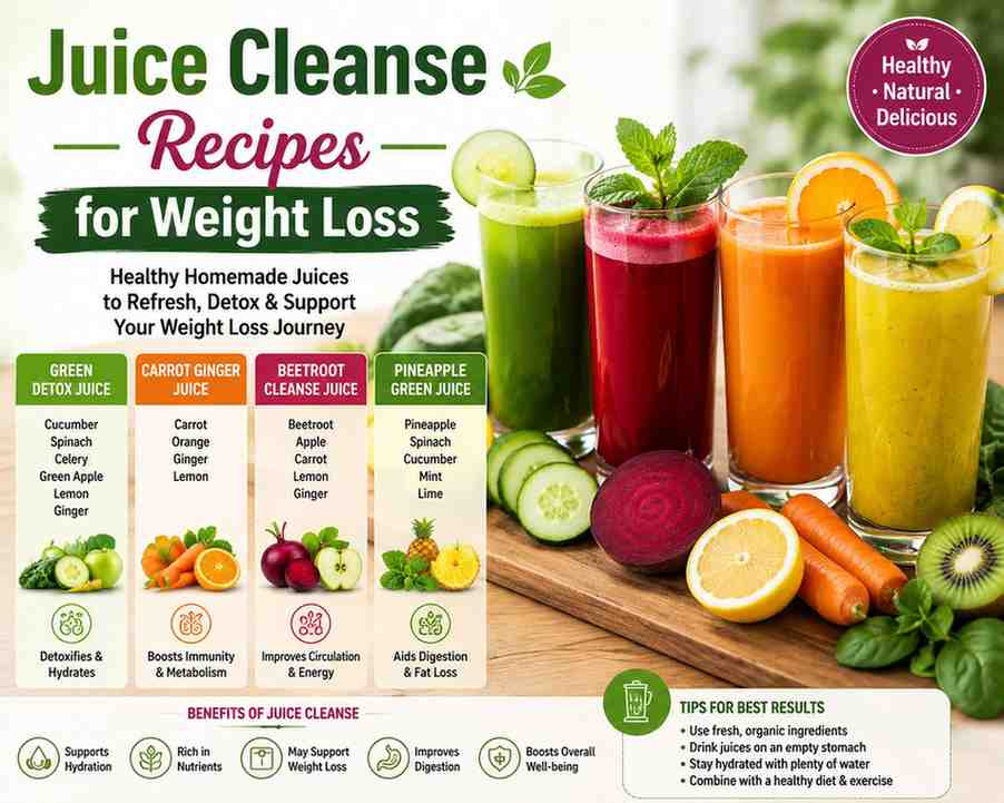 Juice Cleanse Recipes for Weight Loss button