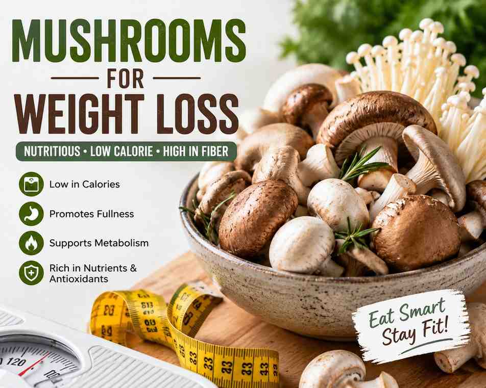 Mushrooms for Weight Loss