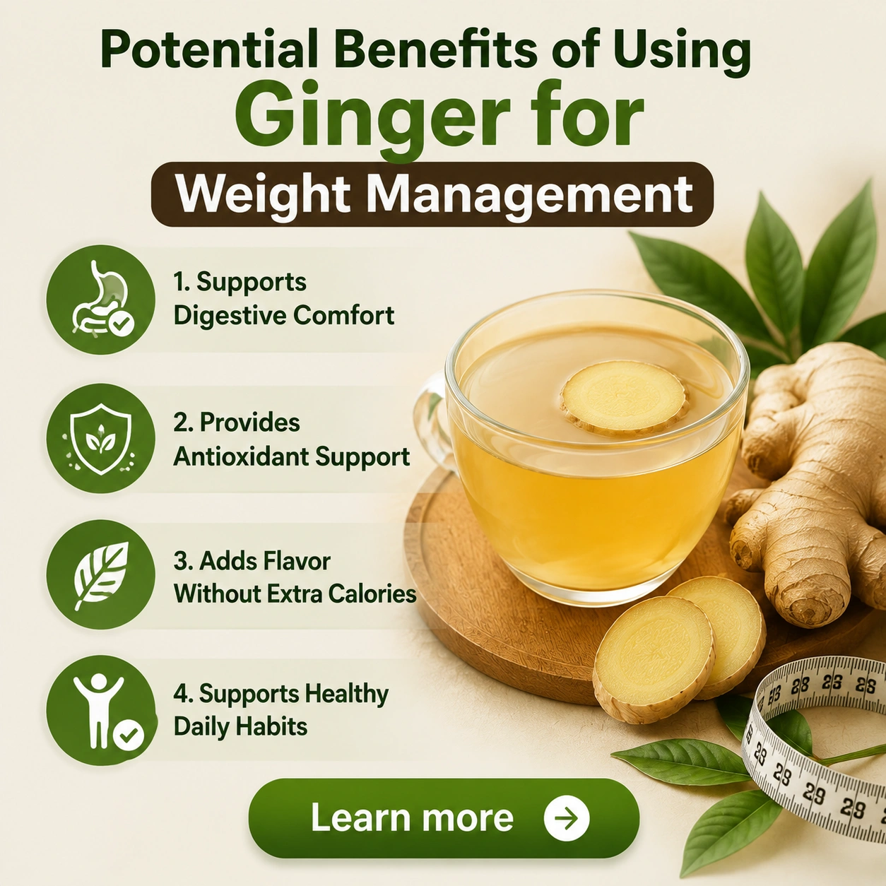 Potential Benefits of Using Ginger for Weight Management