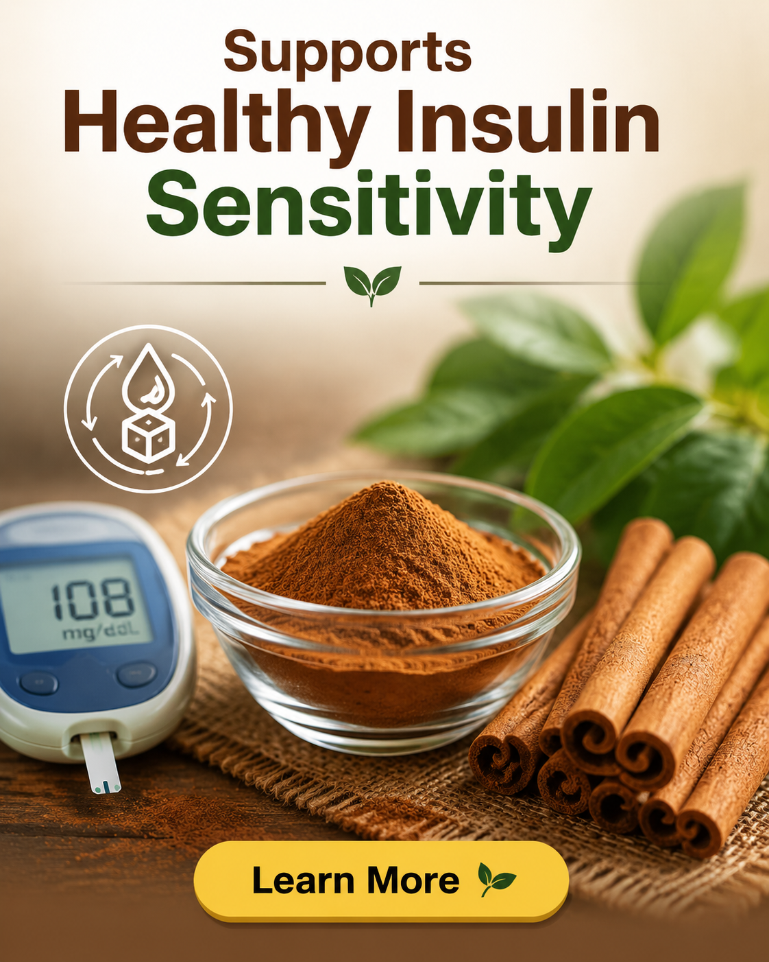 Supports Healthy Insulin Sensitivity