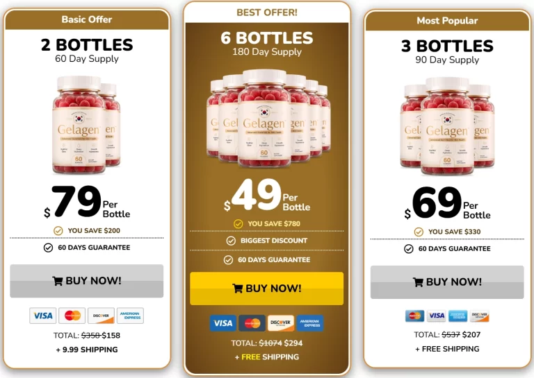 Gelagen price