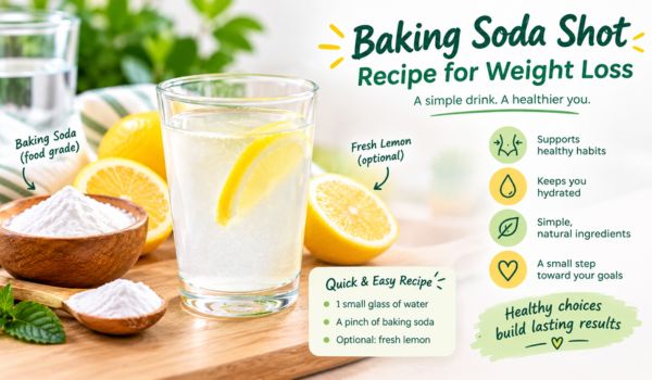 baking soda shot recipe for weight loss